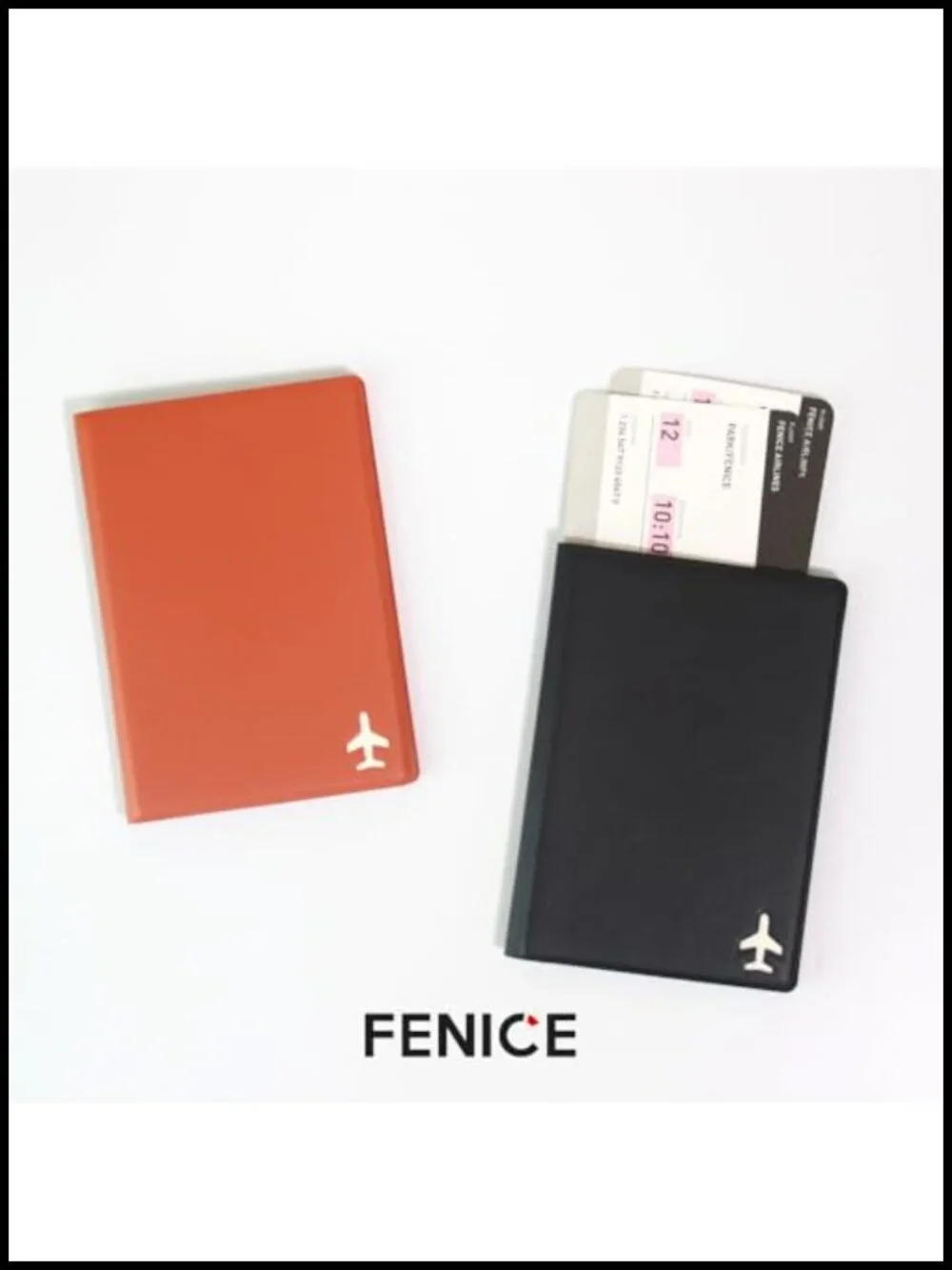 RFID Blocking Passport Holder with Card Slot Waterproof Vegan PU Leather Travel